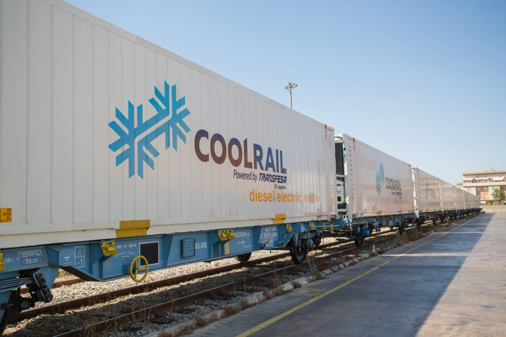 CoolRail powered by Transfesa Logistics ahorra 5.900 toneladas de CO2 en su primer a&ntilde;o