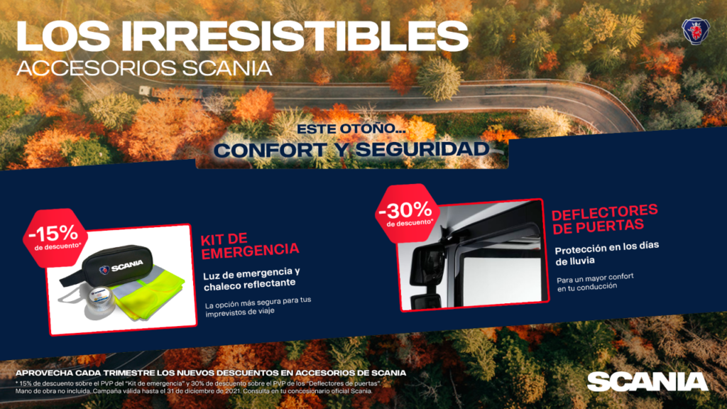 Este oto&ntilde;o, seguridad y confort con la campa&ntilde;a &ldquo;Los irresistibles&rdquo; de Scania